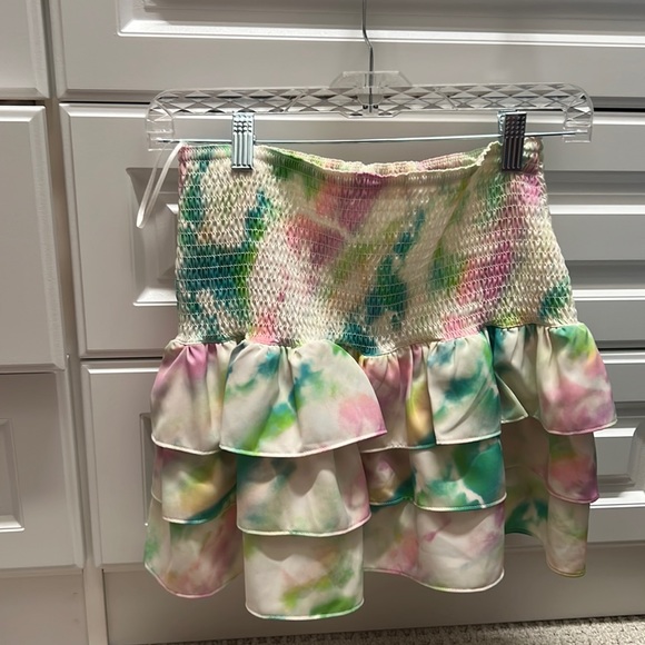 Amanda Uprichard Dresses & Skirts - Amanda Uprichard Mariska Skirt in Laguna tie dye size small